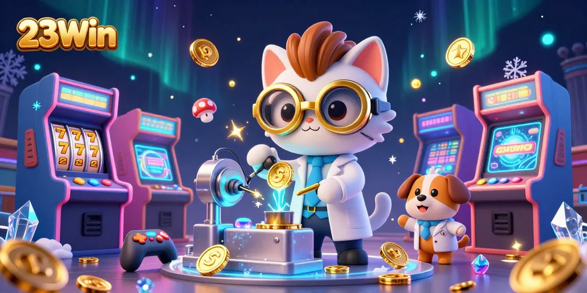 Experience exciting wins at 23Win with thriving 3D casino games bursting with energy.