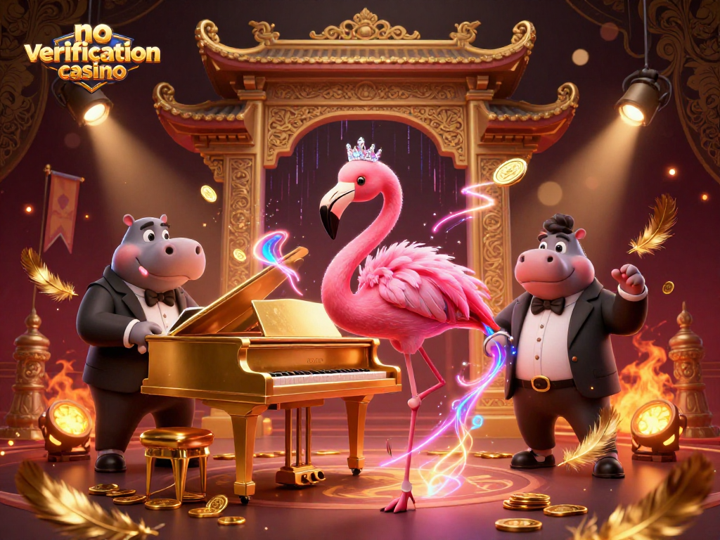 Join the excitement at a no verification casino with lively characters and rich gaming elements.