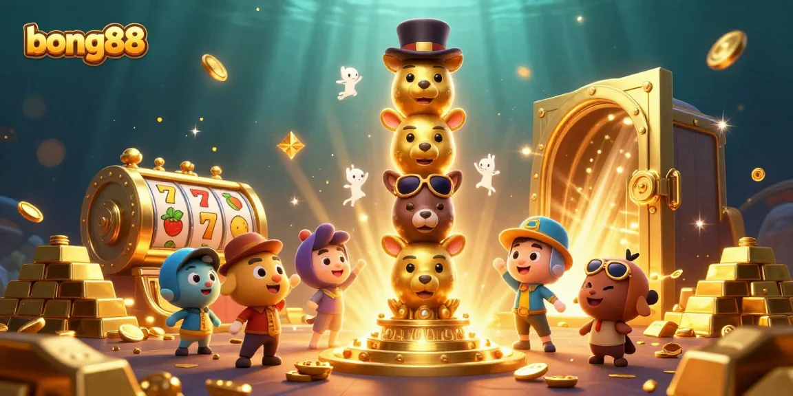 Engage in the vibrant world of bong88 with thrilling slot reels and golden treasures.