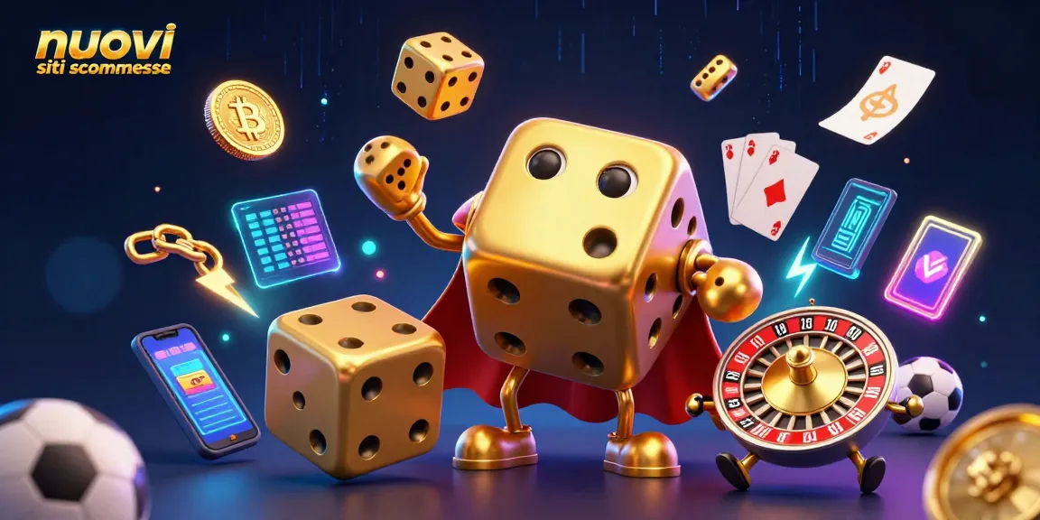 Scopri i nuovi siti scommesse con il nostro alleato, un golem di dadi d'oro.