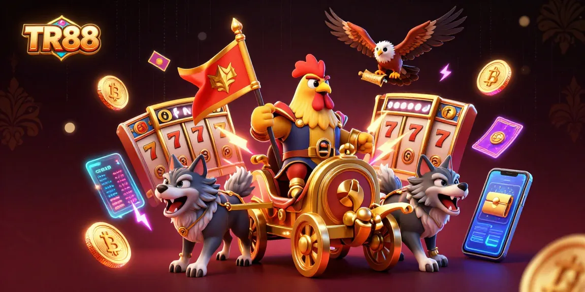 Engage with TR88 for thrilling slots and jackpot excitement in a vibrant casino environment.