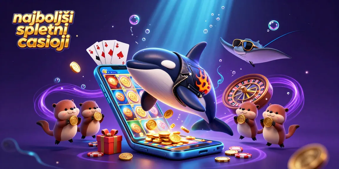 Najboljši spletni casinoji v Sloveniji, ki ponujajo bogate bonuse in hitra izplačila.