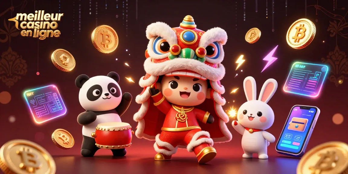 Découvrez le meilleur casino en ligne avec une danse de lion et des éléments de crypto-monnaie captivants.