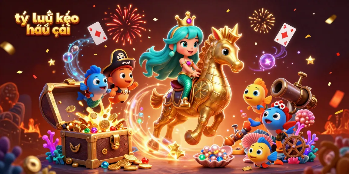 Engage with tỷ lệ kèo nhà cái while diving into a vibrant, immersive underwater gambling world.