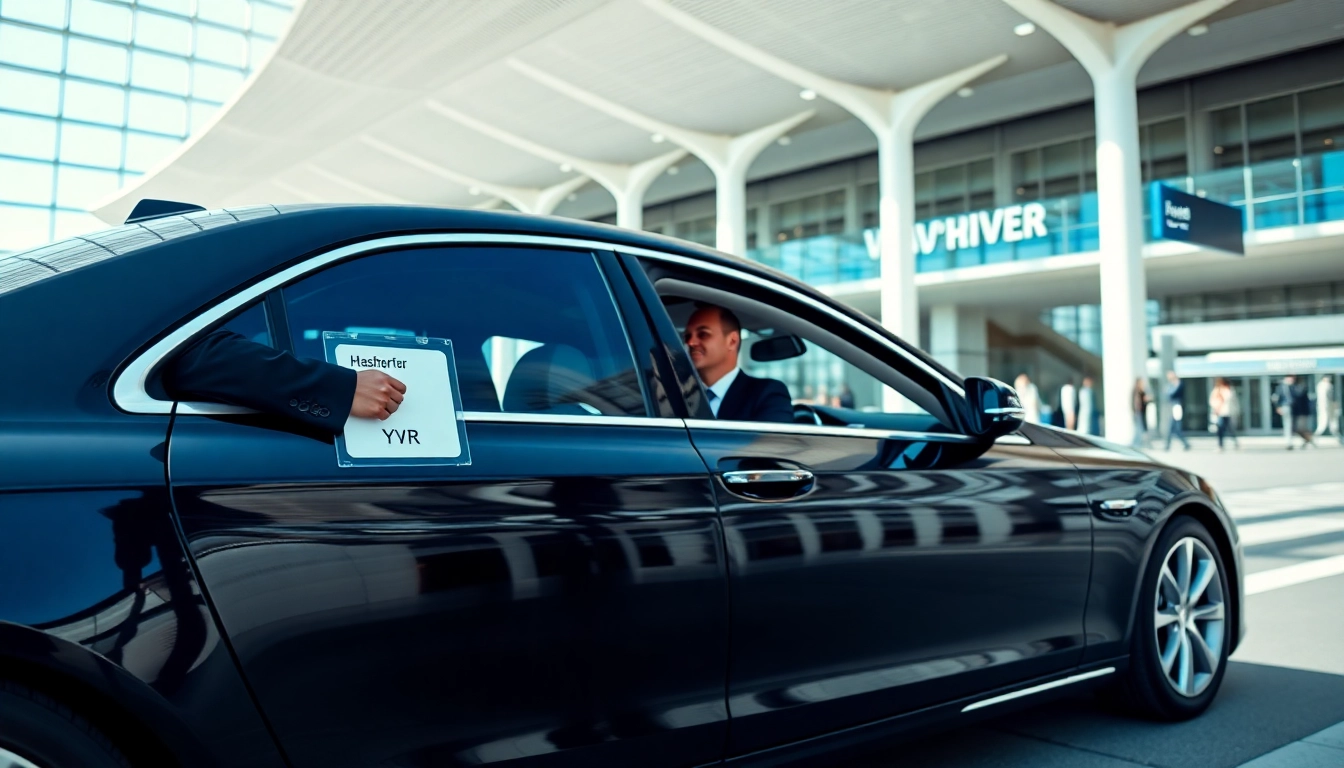 Experience seamless vancouver airport car service with a professional chauffeur at YVR.
