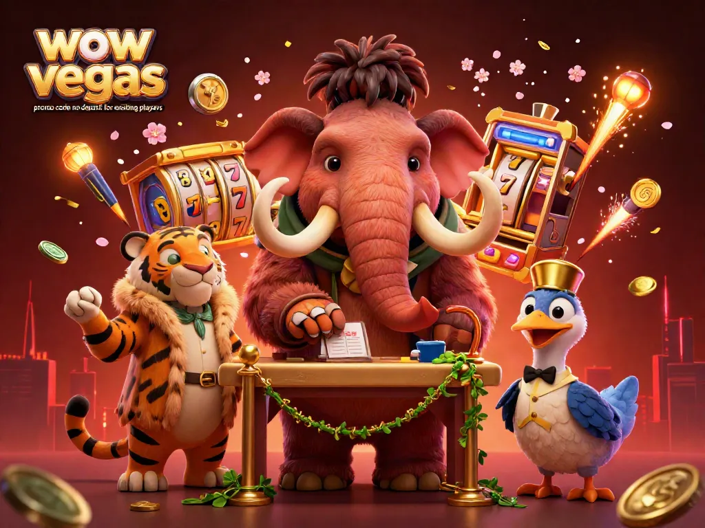 Experience thrilling gameplay with wow vegas promo code no deposit for existing players in a vibrant casino setting.