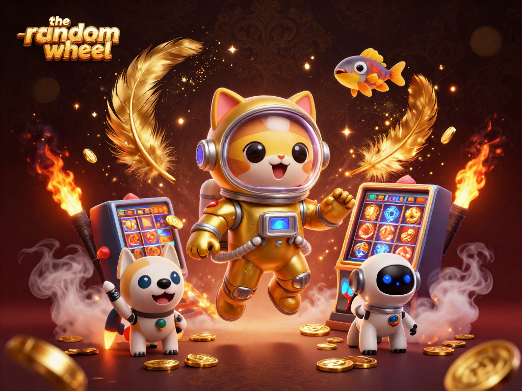 Spin the reels in the-random-wheel and win with exciting slot game elements!