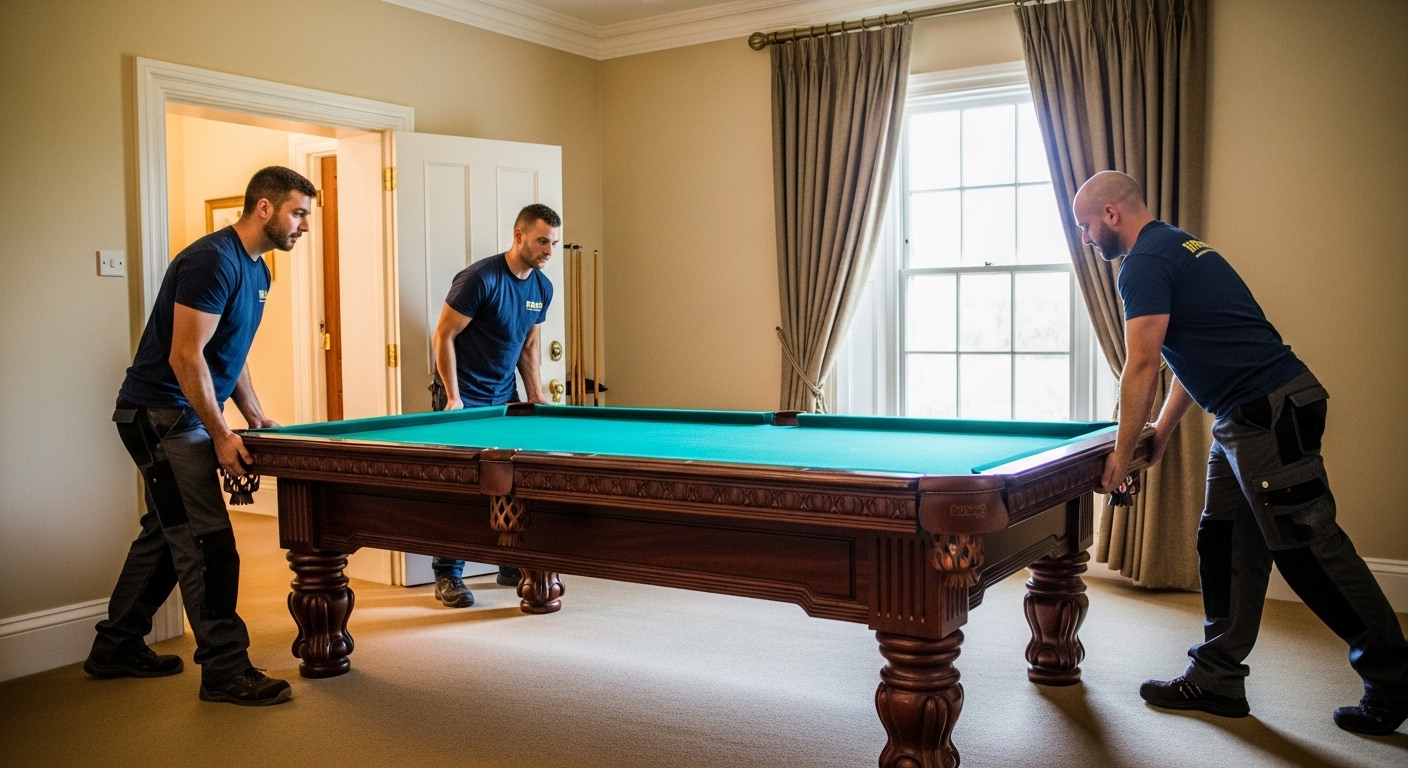 Top-Rated Pool Table Movers Dallas for Local and Long-Distance Moves