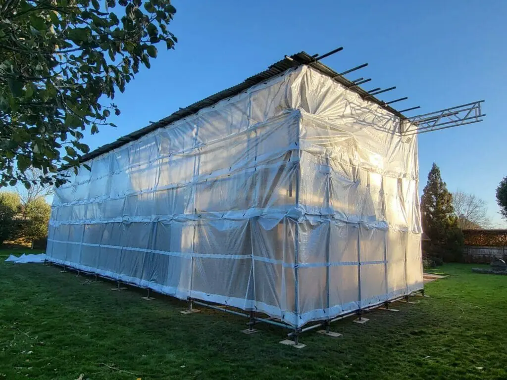 Safe Shrinkwrap scaffolding Whangarei Solutions – MB Scaffolding