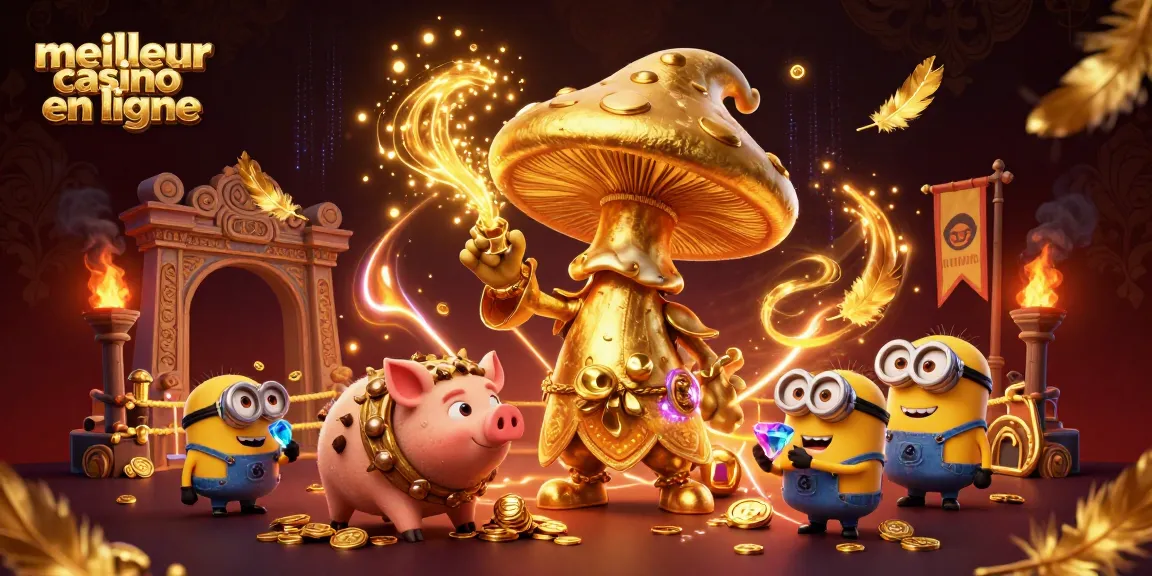 Explorez le meilleur casino en ligne avec des personnages fantastiques et des éléments de jeu dynamique.