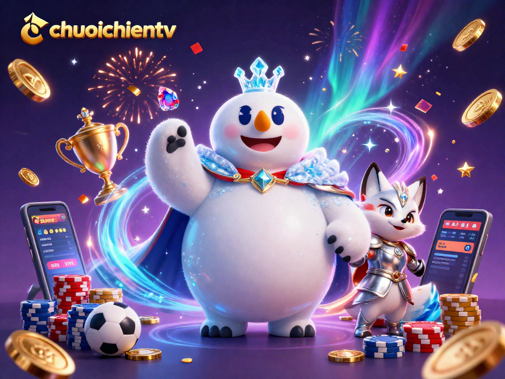 Join chuoichientv for thrilling sports betting action with vibrant visuals and engaging gameplay.