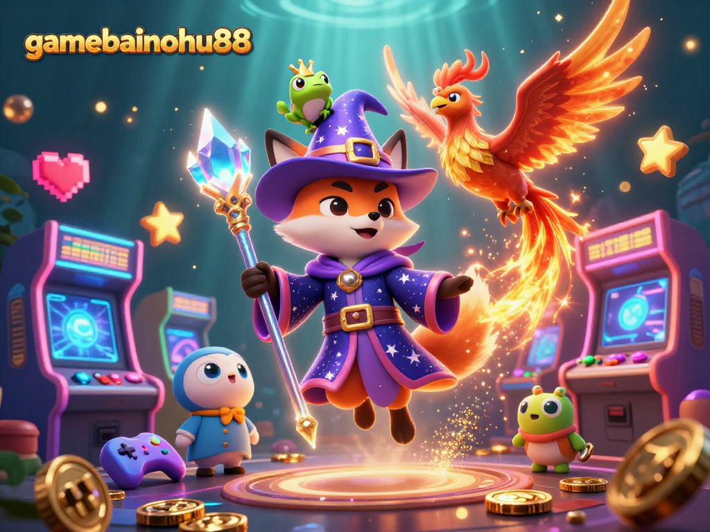 Experience thrilling gameplay at gamebainohu88 with colorful elements and engaging characters.