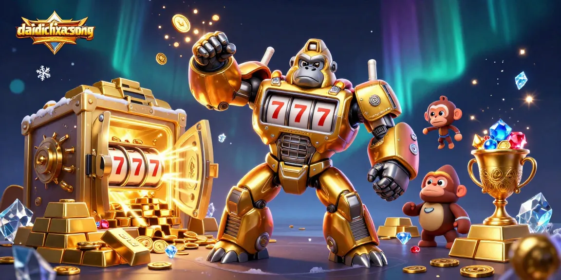 Engage with exciting daidichxacsong gameplay in a vibrant, rich casino-themed illustration.