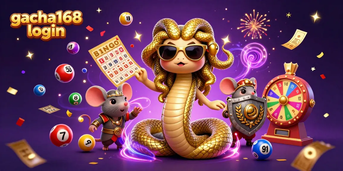 Engage with the gacha168 login platform featuring Medusa and dynamic lottery elements.