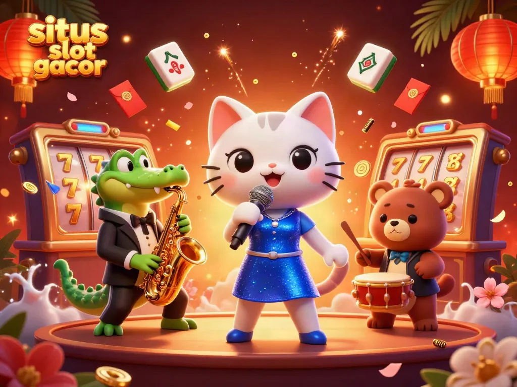 Swing into fun with situs slot gacor and enjoy vibrant slot games featuring delightful cartoon characters.