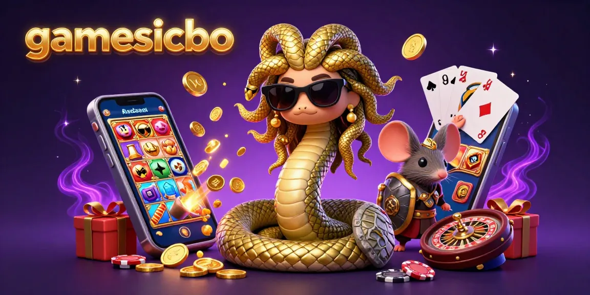 Engage in Sicbo on gamesicbo, with colorful slot games and dynamic gaming elements in vibrant 3D.