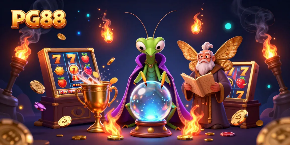 Engage with PG88's immersive casino experience featuring dynamic slot games and vibrant characters.