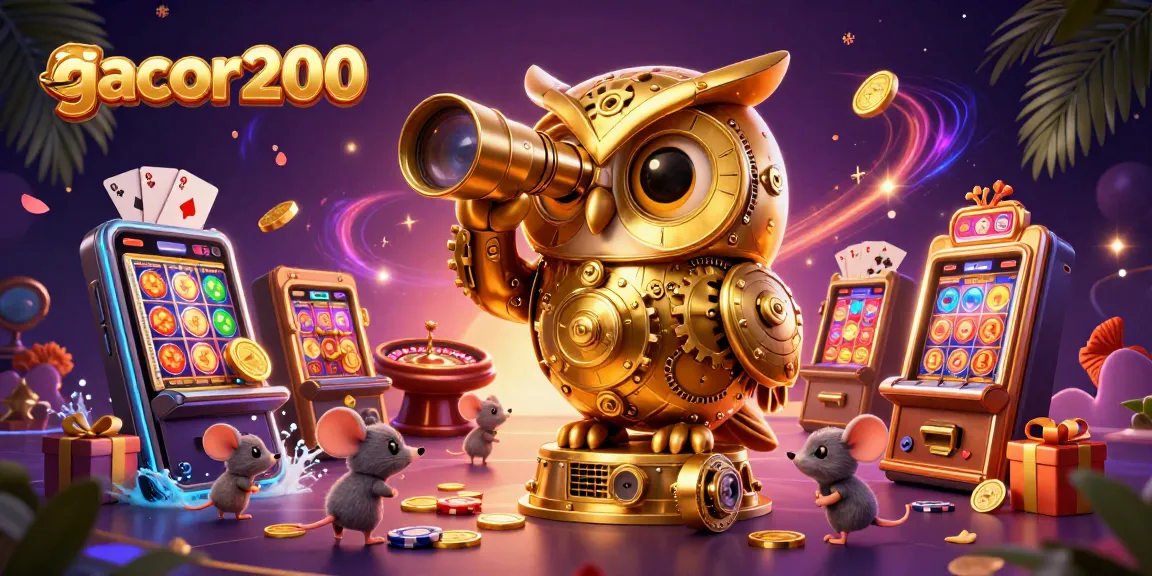 Menangkan jackpot terbaik di gacor200 dengan ilustrasi kasino 3D imersif yang kaya detail.