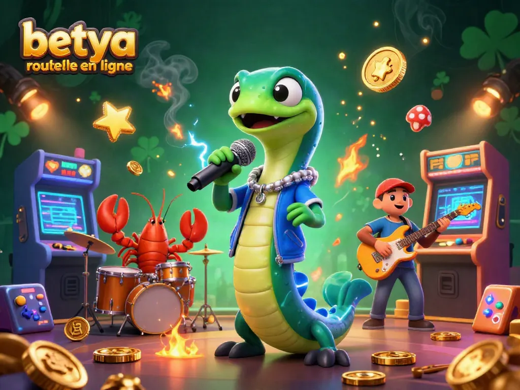 Engage with betya roulette en ligne in an electrifying underwater casino scene featuring dynamic characters and vivid game elements.