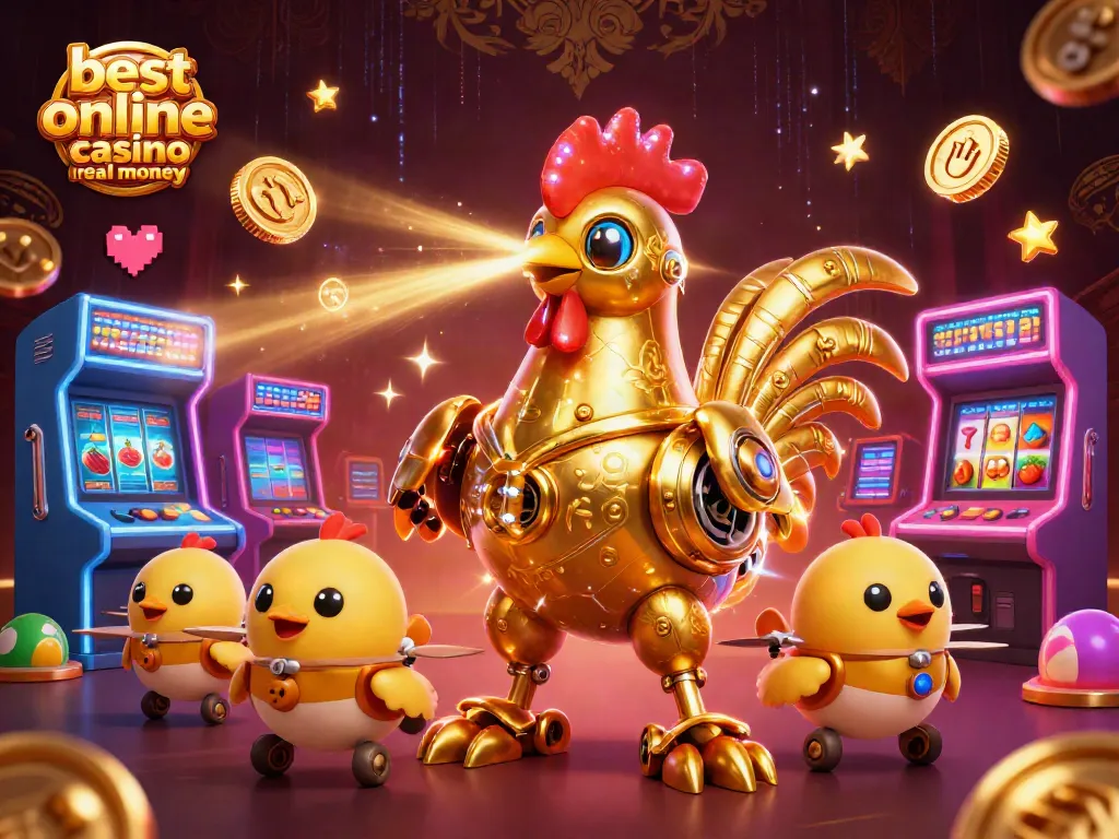 Engage in exciting gaming at the best online casino real money with vibrant 3D characters and electrifying elements.