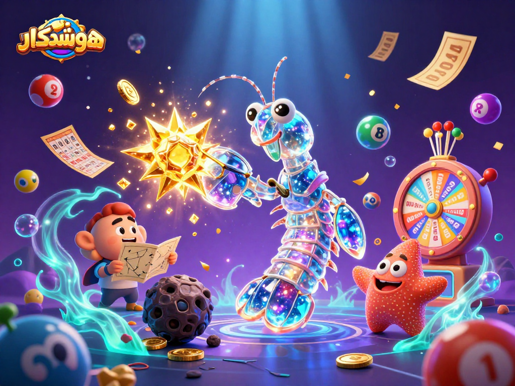 Experience winning moments with هوشمندکار as the galactic samurai punches through asteroids into a treasure of gems.
