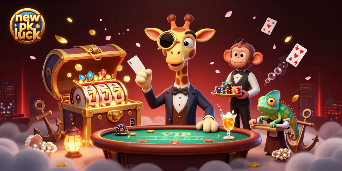Experience the thrill of big wins at new pk luck with vibrant slot elements and charming characters.