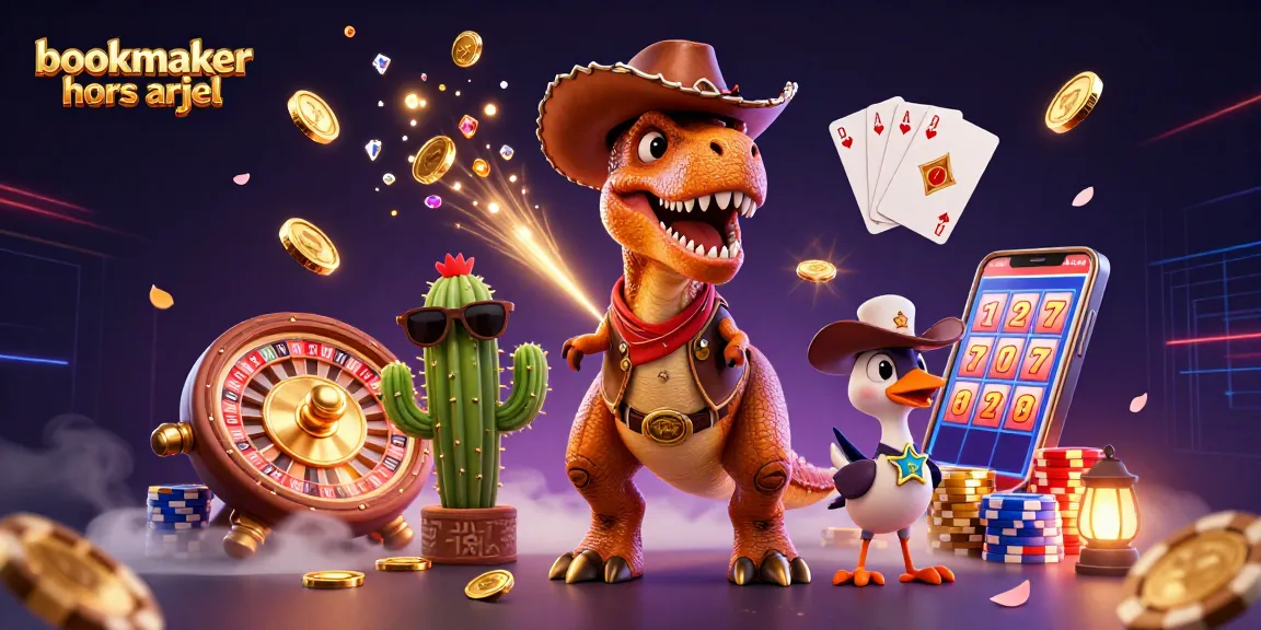 Découvrez les atouts d'un bookmaker hors arjel à travers cette illustration dynamique
