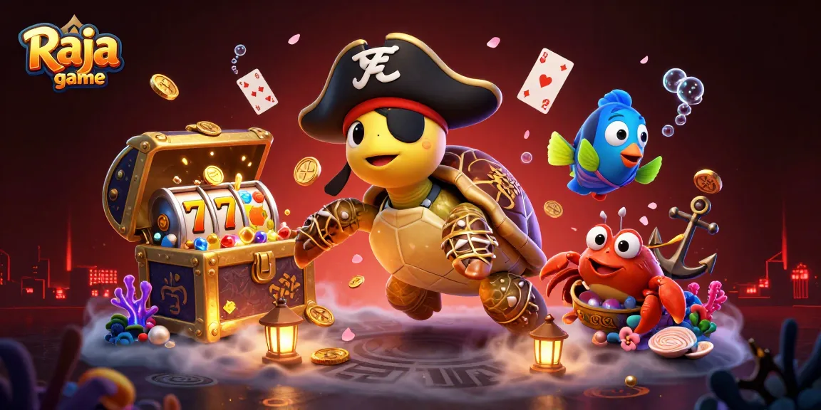 Experience the thrill of Raja game with a color prediction adventure featuring vibrant characters and treasure.