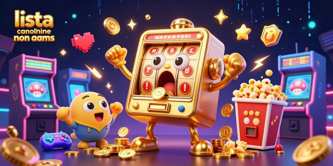 Scopri la lista casino online non aams con slot machine dorate e atmosfera festosa di gioco.
