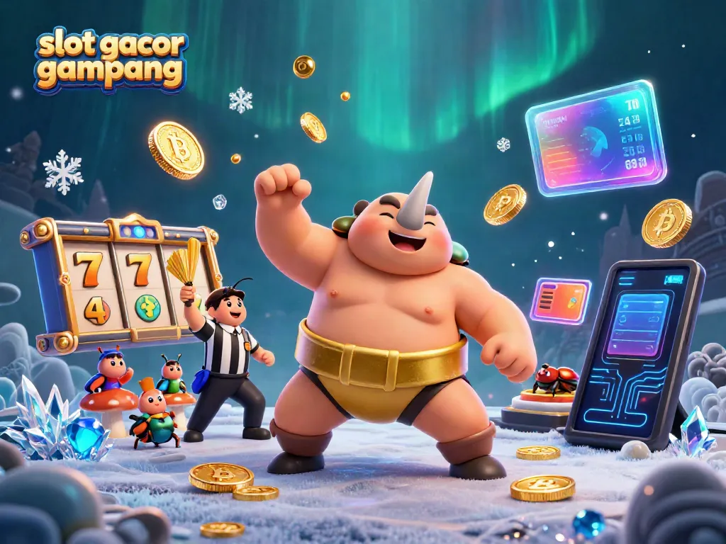 Experience engaging gameplay with slot gacor gampang menang, featuring rich 3D characters and vibrant casino elements.