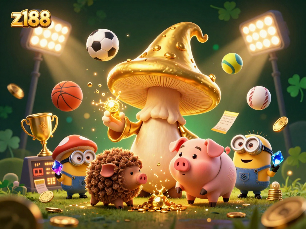 Bet on dynamic sports magic at z188 with golden treasures and energetic gameplay.