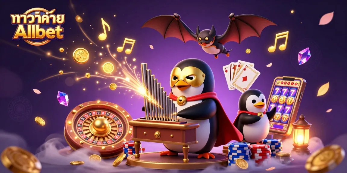 เล่นบาคาร่าค่าย Allbet ด้วยภาพการ์ตูน 3D ที่เต็มไปด้วยสีสันและรายละเอียดยอดเยี่ยม