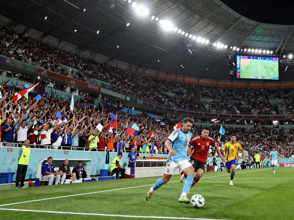 เดิมพันบอลโลกรอบชิง ในสนามแข่งขันฟุตบอลโลก 2026 พร้อมบรรยากาศสุดมันส์