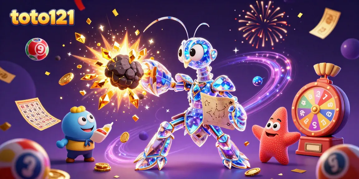 Engage with toto121 through vibrant lottery adventures in a galactic gaming scene.